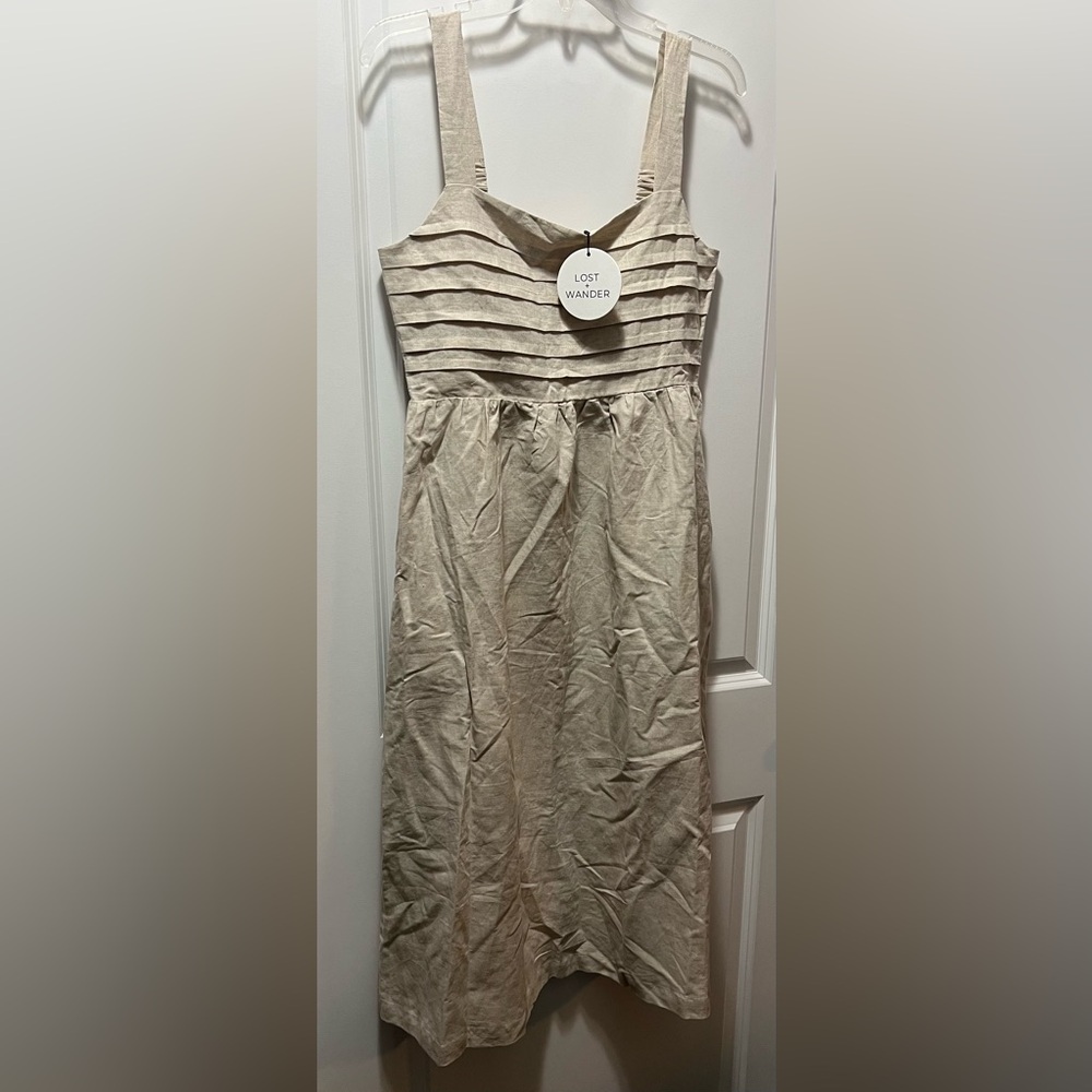 Lost + Wander Cream Dress